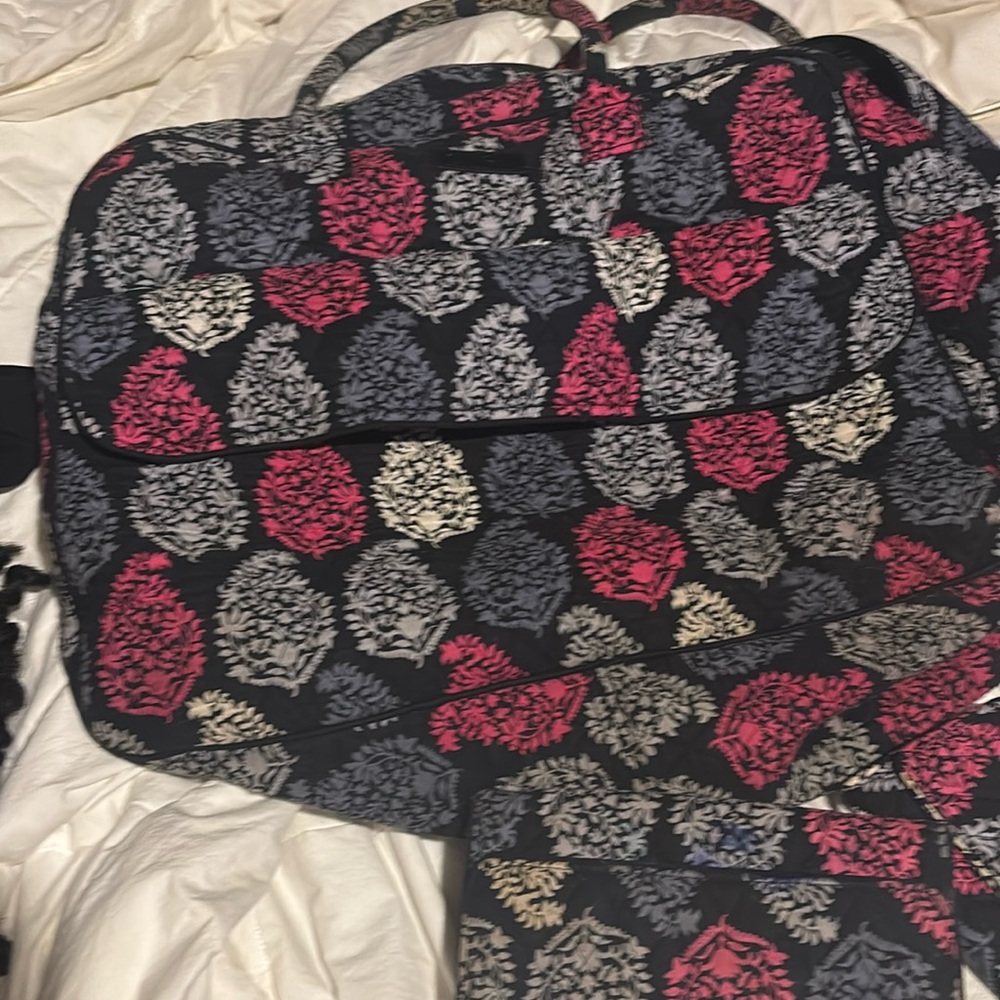 Vera Bradley lg duffel and wallets